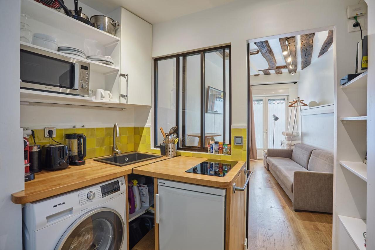 Studio Le Marais Renove / Paris Historique Lägenhet Exteriör bild