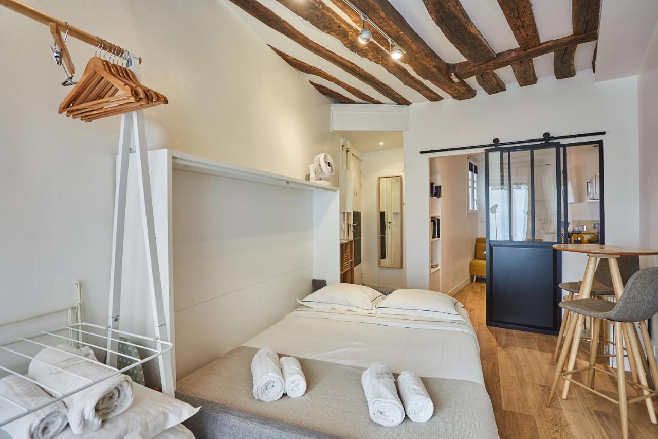 Studio Le Marais Renove / Paris Historique Lägenhet Exteriör bild